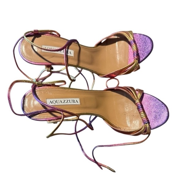 Aquazzura Leather D'Orsay Pumps Size 40 U.S Size 10 - Picture 5 of 14